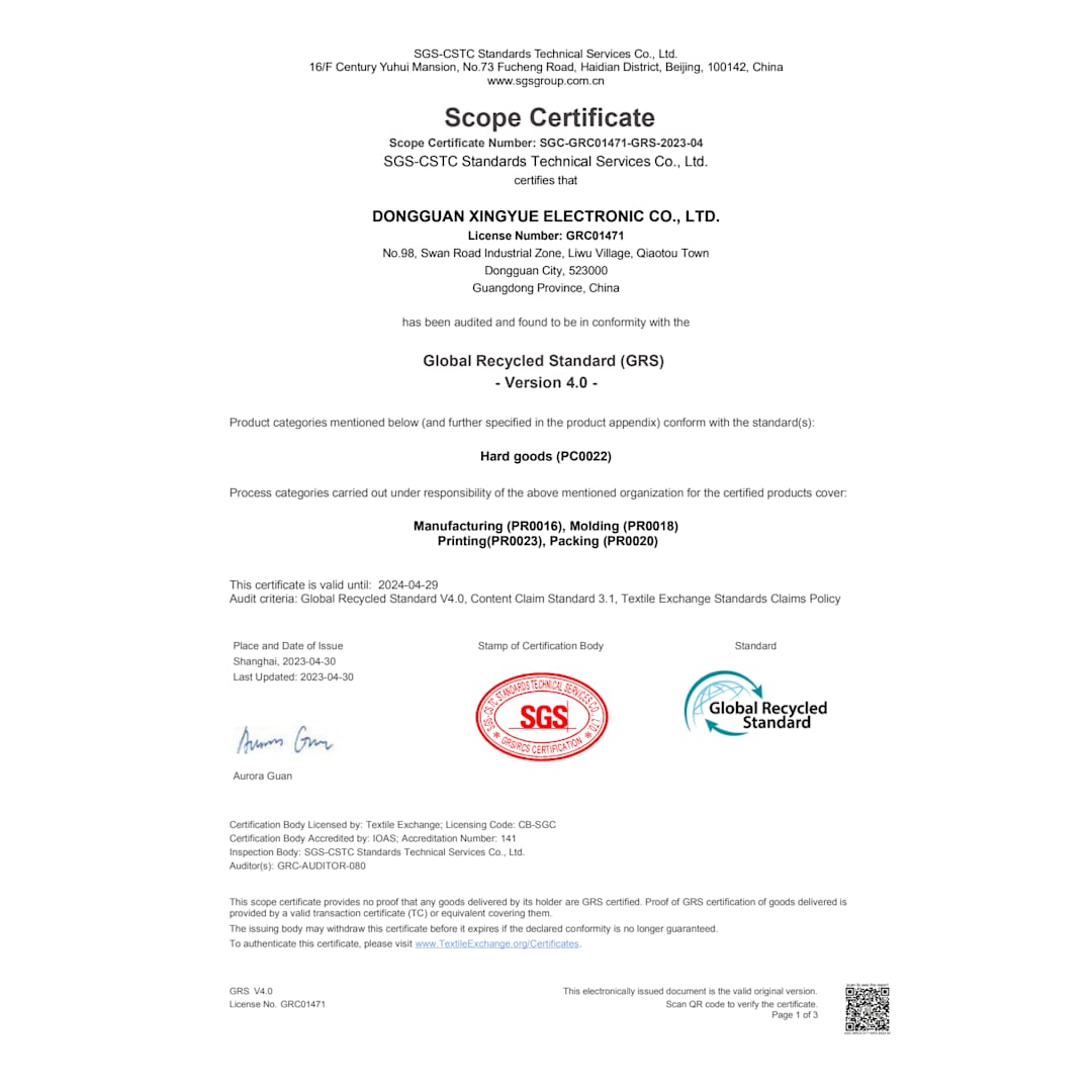 Recycled ABS 3000 mAh Wireless Power Bank - SM-2832 White