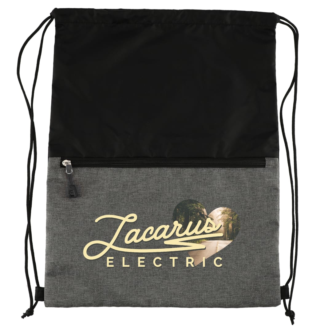 Recycled Graphite Drawstring - SM-5958 Gray