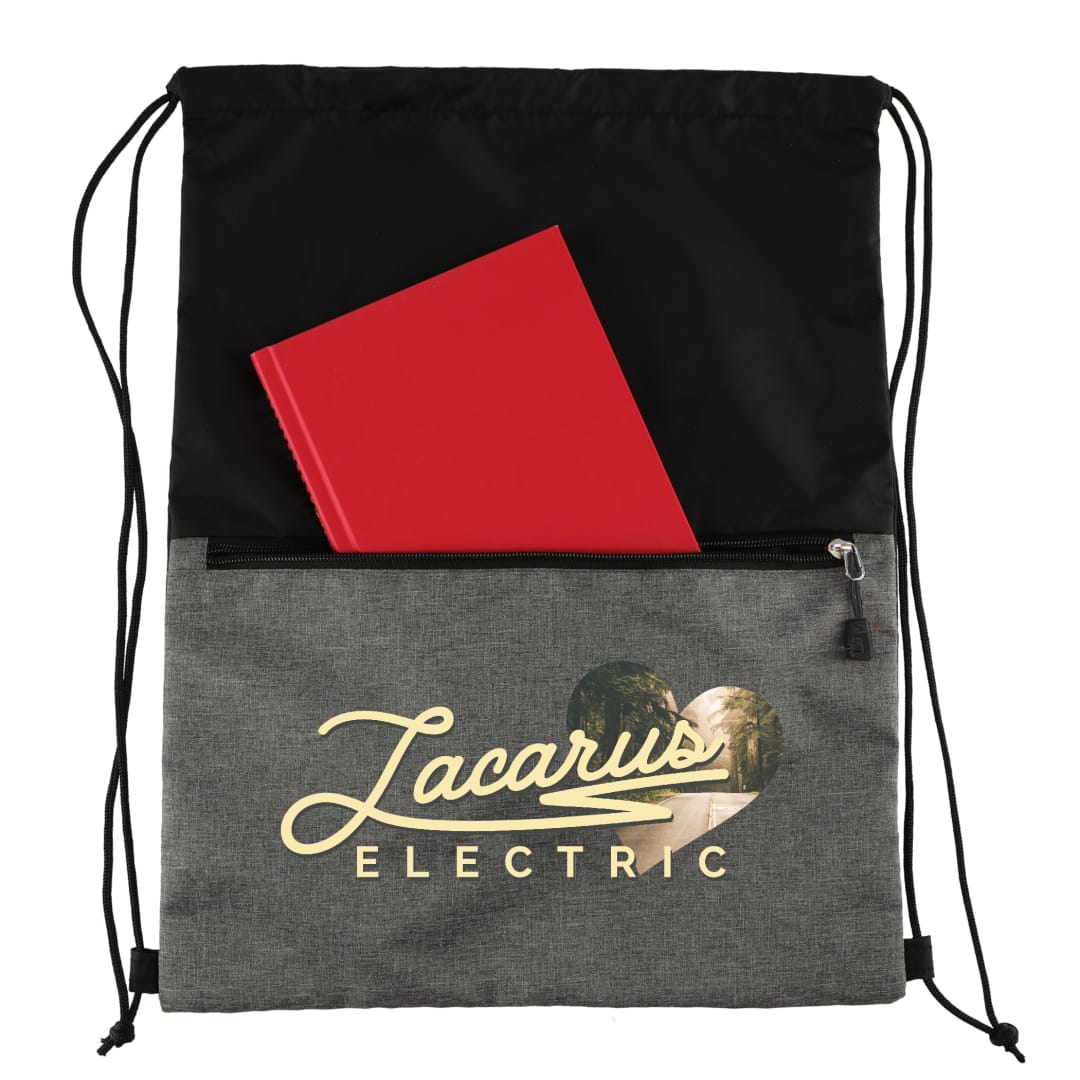 Recycled Graphite Drawstring - SM-5958 Gray