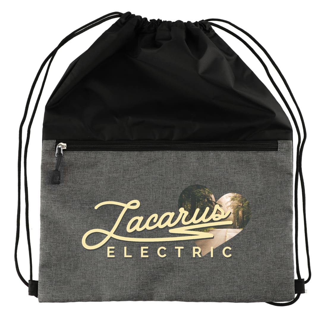 Recycled Graphite Drawstring - SM-5958 Gray