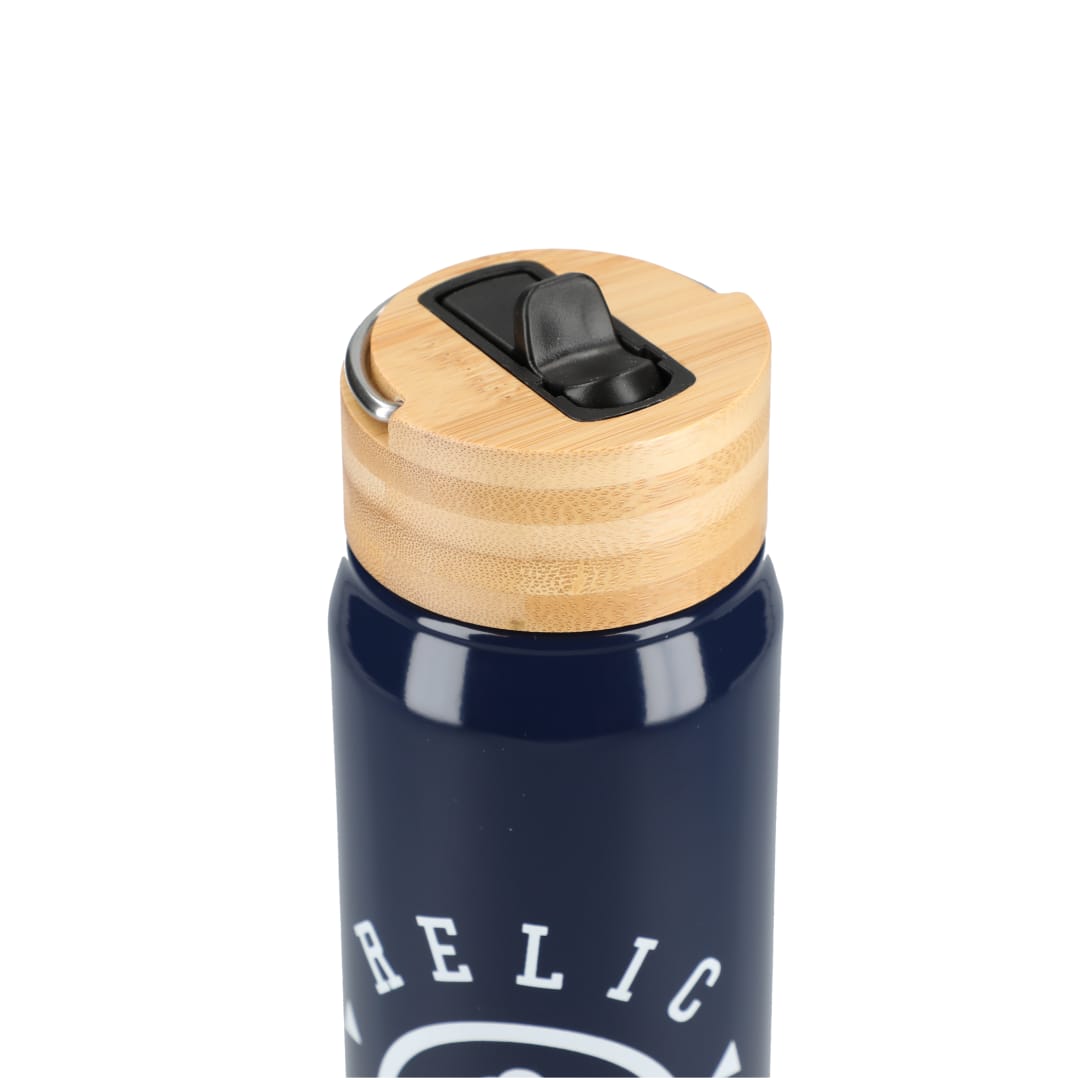 Billy 26oz ECO Aluminum Bottle w/ FSC&#174; Bamboo Lid - SM-6949 Blue