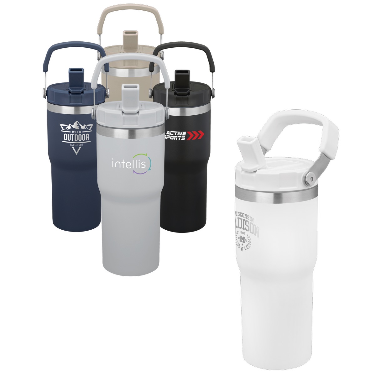 Urban Peak Gobelet à paille Flip 20 oz Pinnacle d'Urban Peak® - SL178PR