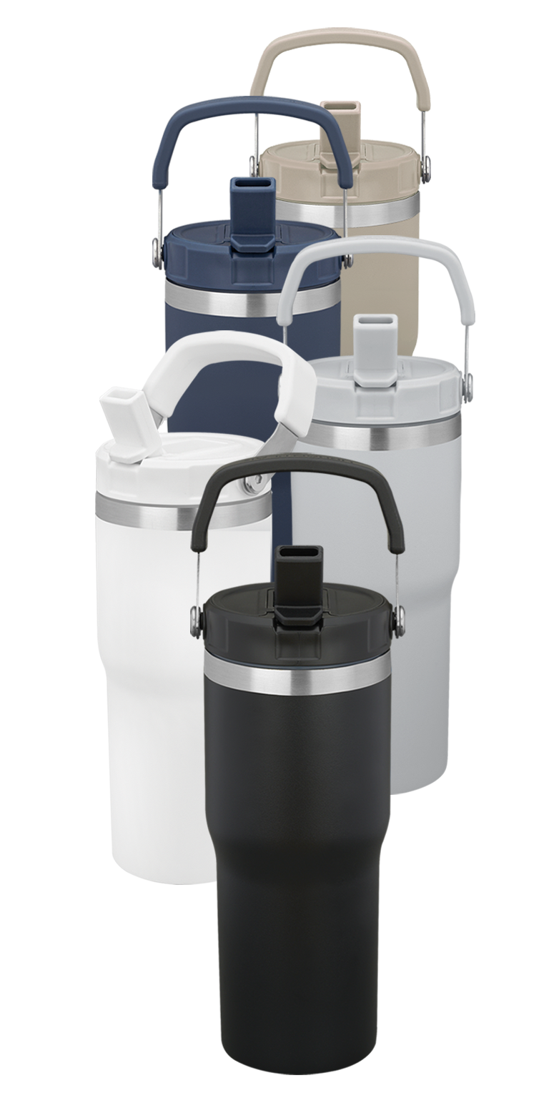 Urban Peak Gobelet à paille Flip 20 oz Pinnacle d'Urban Peak® - SL178PR White