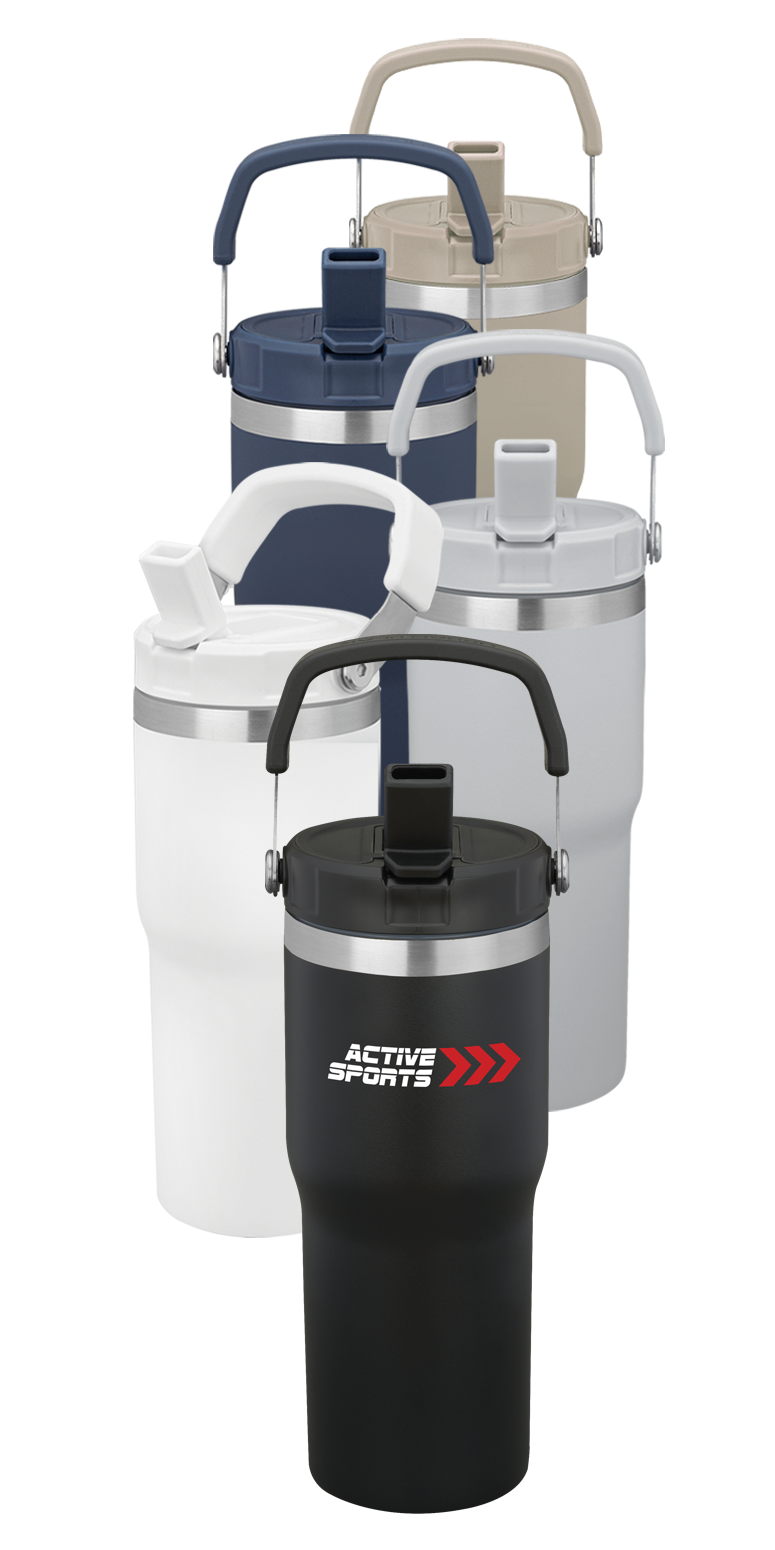 Urban Peak Gobelet à paille Flip 20 oz Pinnacle d'Urban Peak® - SL178PR White