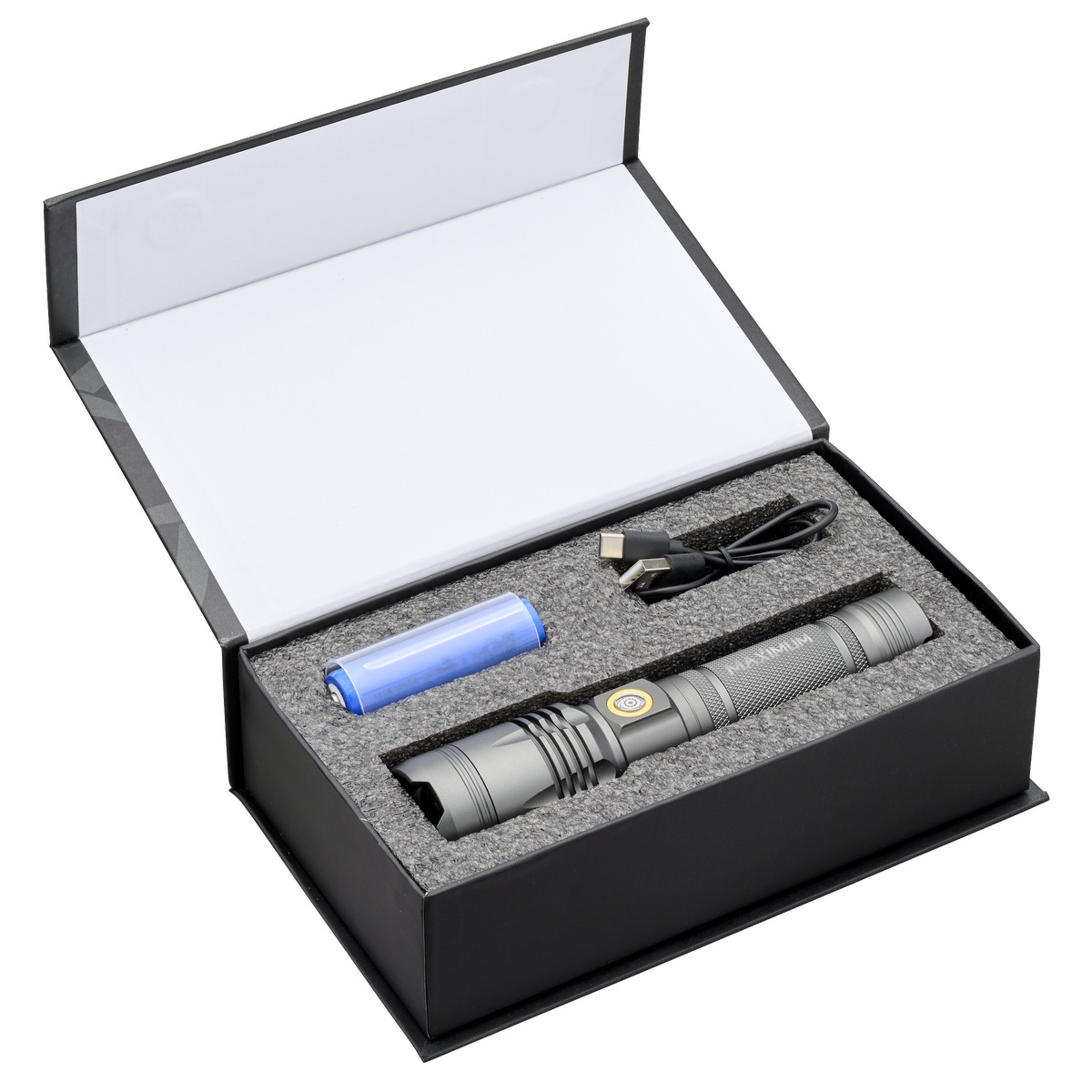 Urban Peak Lampe de poche rechargeable Urban Peak® 20W - FL205 Gun Metal