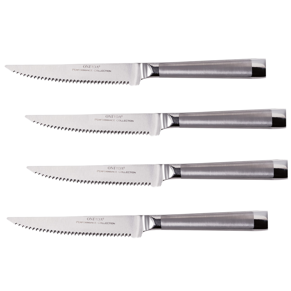 Oneida 4 couteaux à steak en acier inoxydable Oneida® - LON05 Stainless