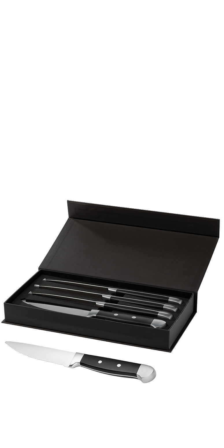 Oneida Ensemble de 4 couteaux à steak Oneida® Jumbo - LON06 Black