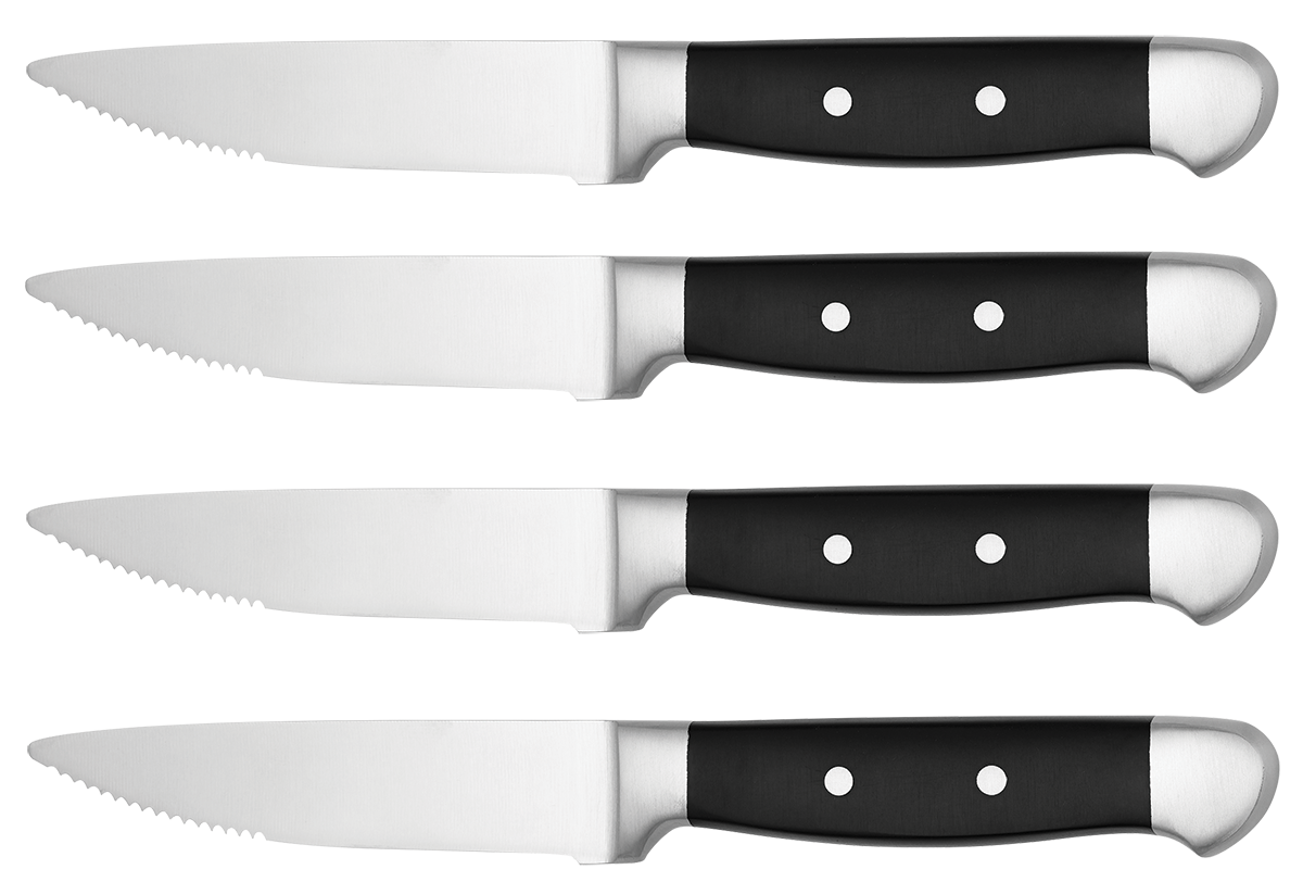 Oneida Ensemble de 4 couteaux à steak Oneida® Jumbo - LON06 Black