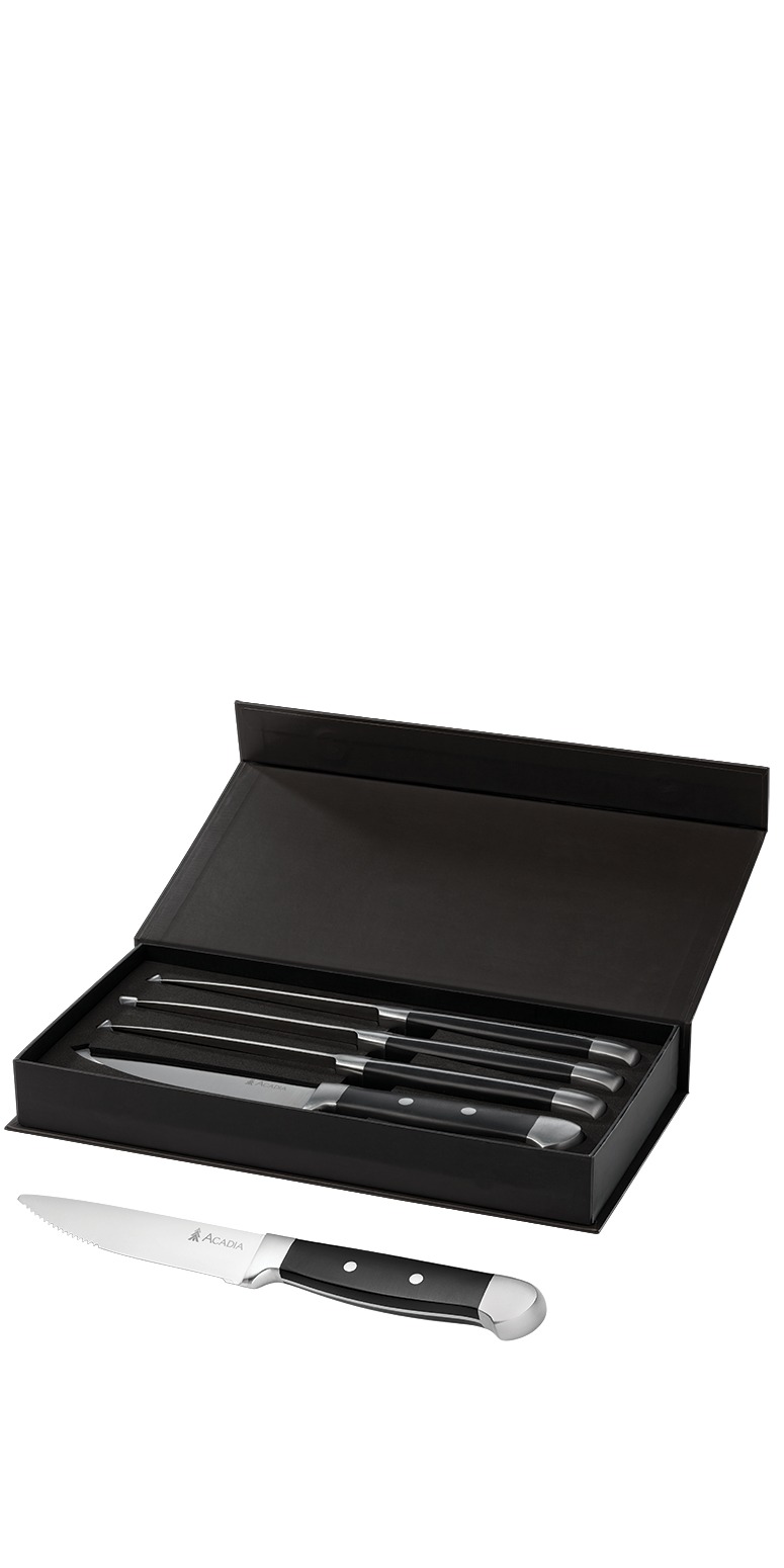 Oneida Ensemble de 4 couteaux à steak Oneida® Jumbo - LON06 Black