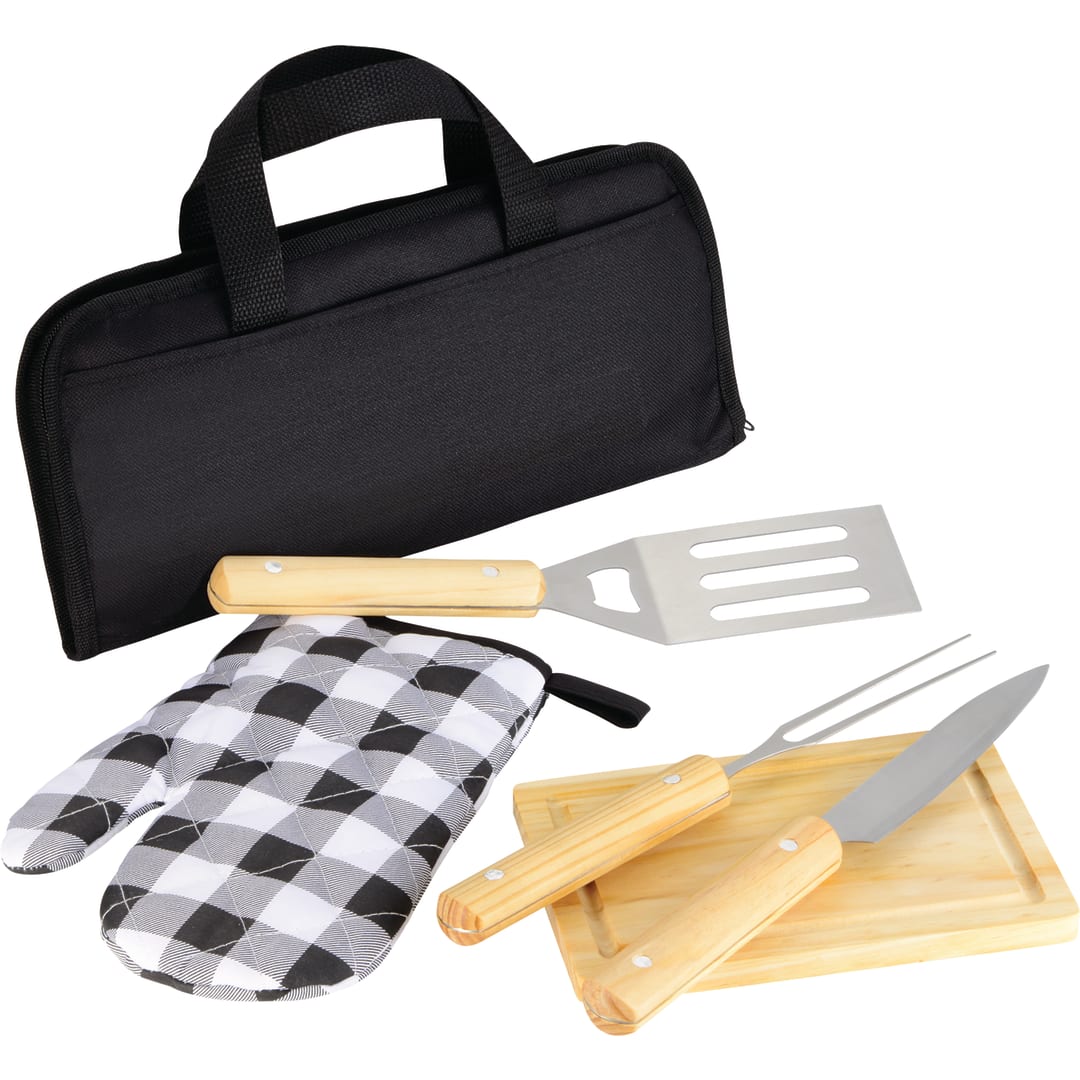 5pc BBQ Set - 1450-95 Black