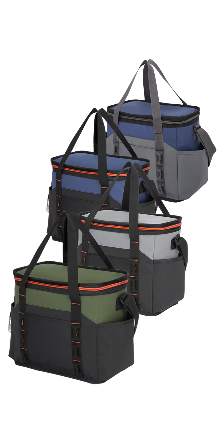 Urban Peak Urban Peak® Waterproof Ridgetop 12 Can Cooler - CB179 Gray