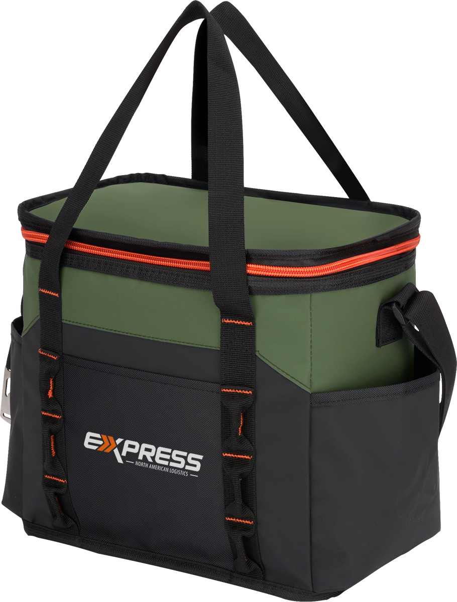 Urban Peak Urban Peak® Waterproof Ridgetop 12 Can Cooler - CB179 green