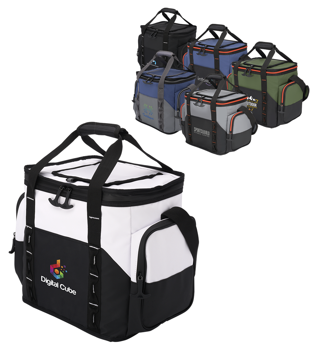 Urban Peak Urban Peak® Waterproof Ridgetop 24 Can Cooler - CB180 White