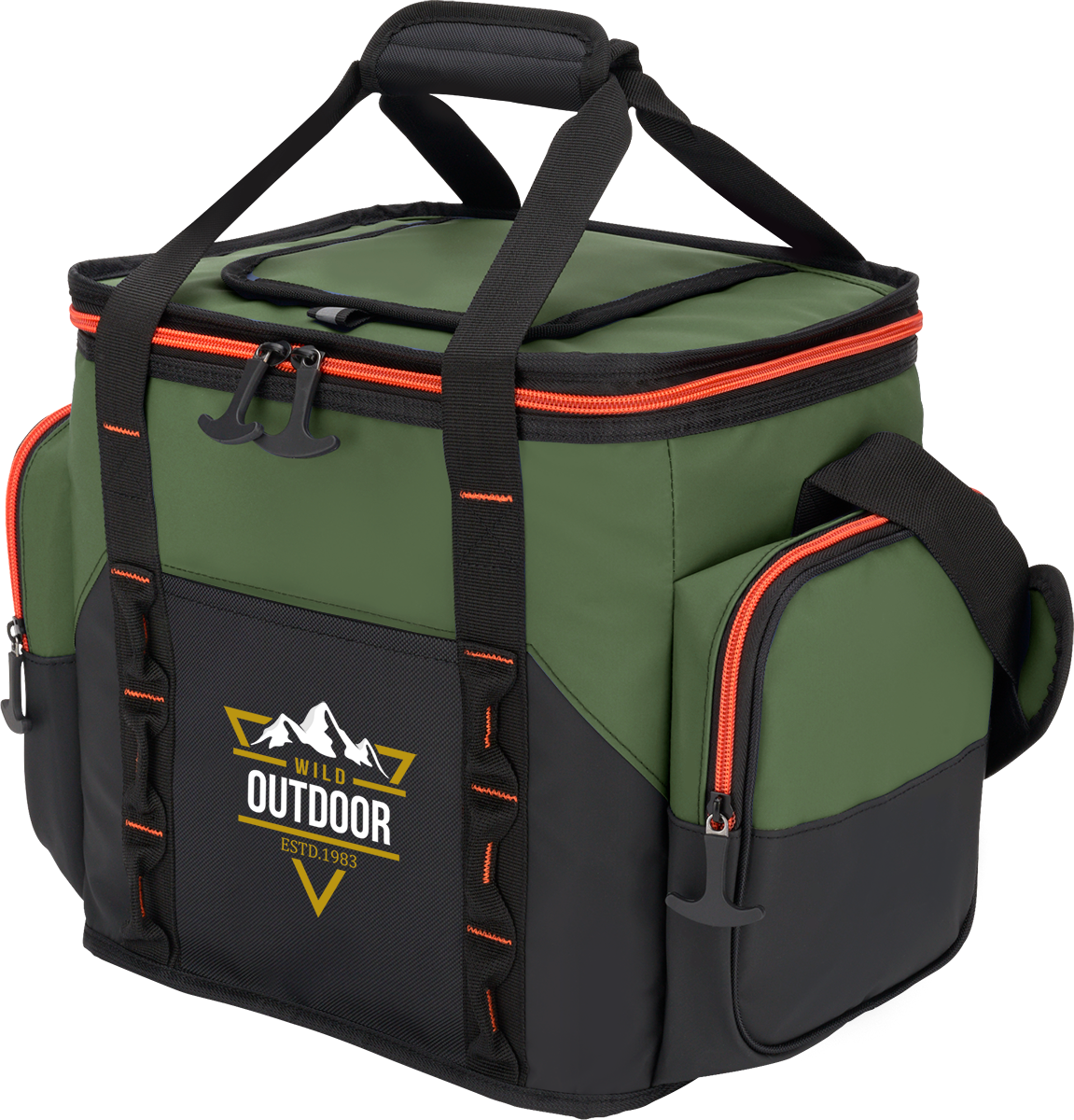 Urban Peak Urban Peak® Waterproof Ridgetop 24 Can Cooler - CB180 green