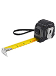 Rugged 25 ft Measuring Tape - MT1125 Gray