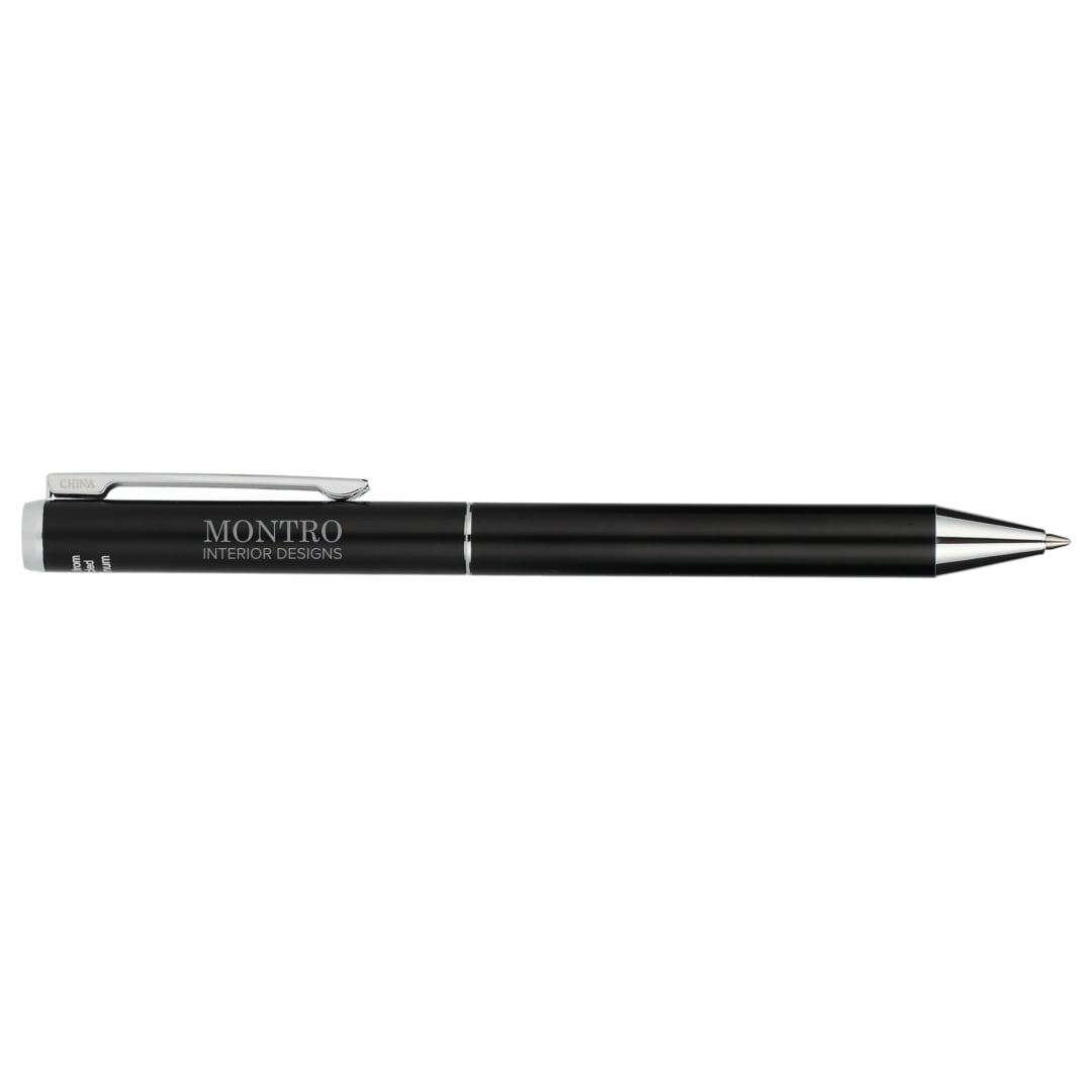 Recycled Aluminum Ultra Gel Ballpoint - 1066-60 Black