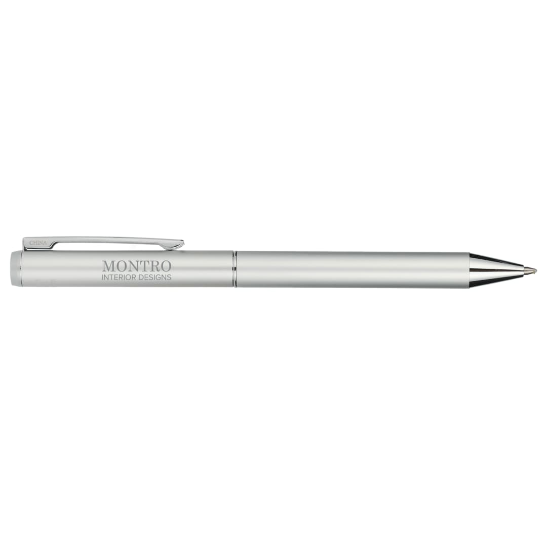 Recycled Aluminum Ultra Gel Ballpoint - 1066-60 Silver