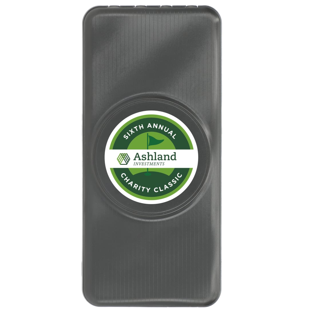 Solekick Solekick™ MagClick™ 10000 15W Wireless Power Bank - 5077-12 Gray