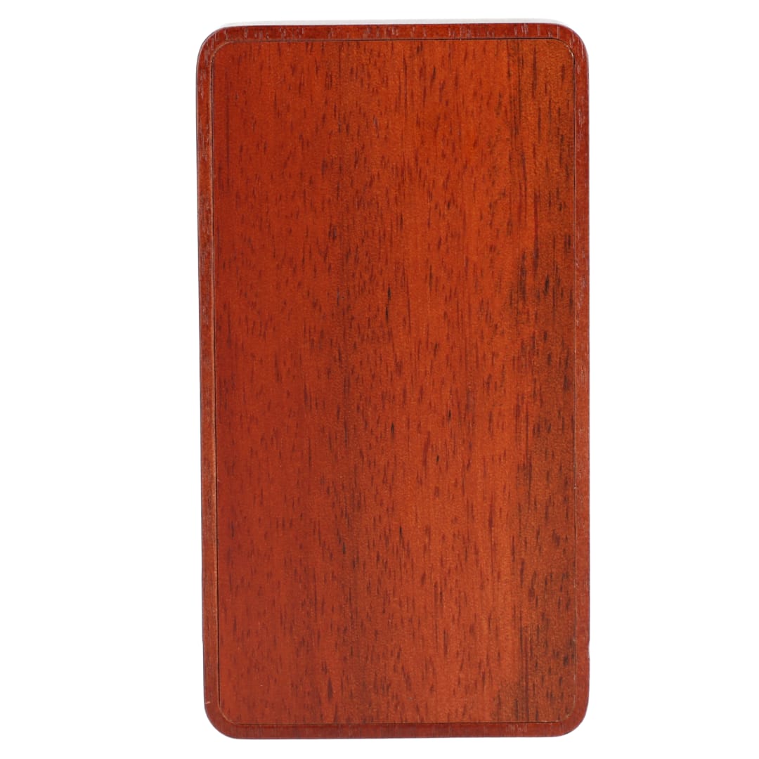 FSC&#174; 100% Wood MagClick™ Fast Wireless Power Bank - 7122-06 Brown