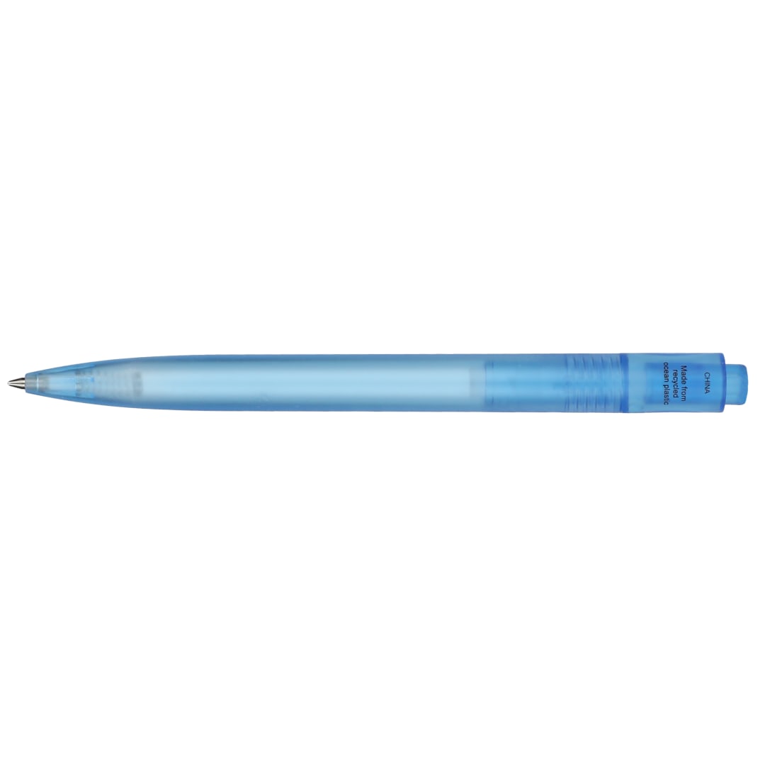 Bullet Recycled Ocean Plastic Gel Pen - SM-5279 Blue