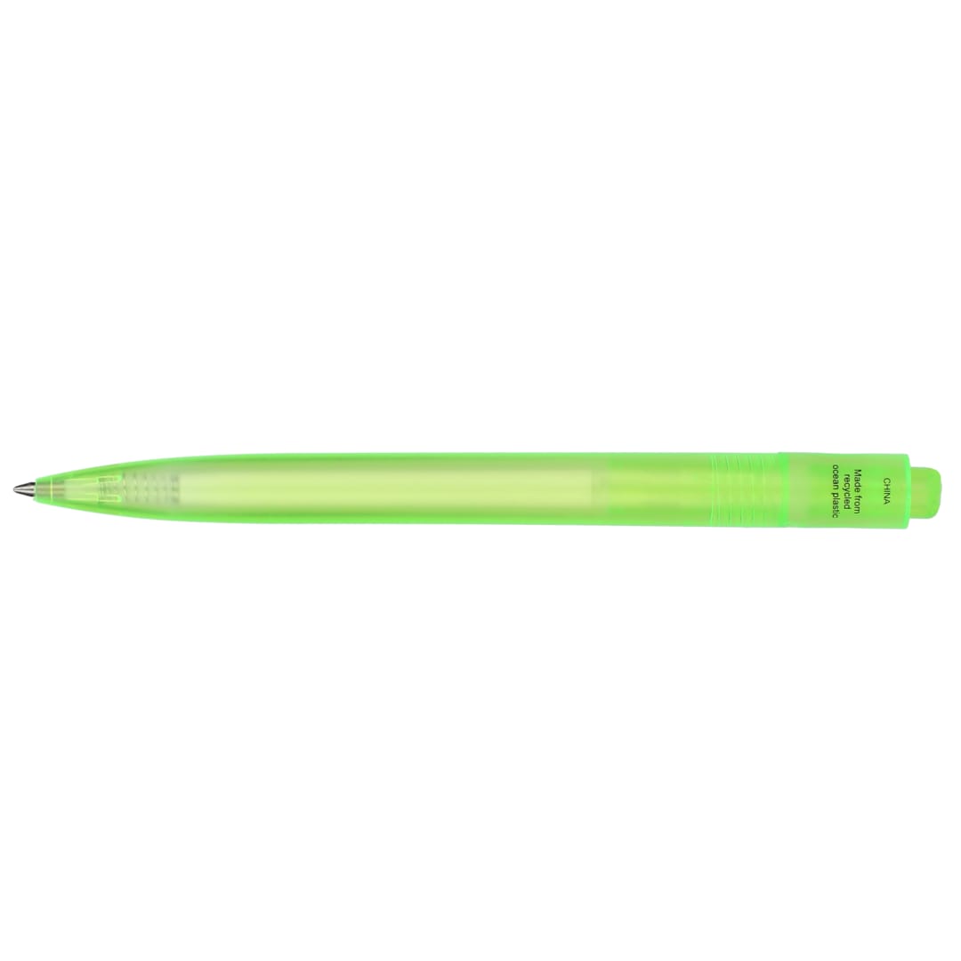 Bullet Recycled Ocean Plastic Gel Pen - SM-5279 Green