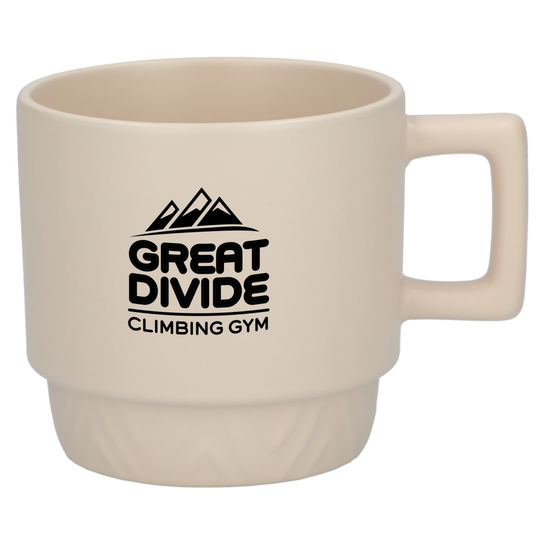 Paco 12oz Ceramic Mug - SM-6313 White