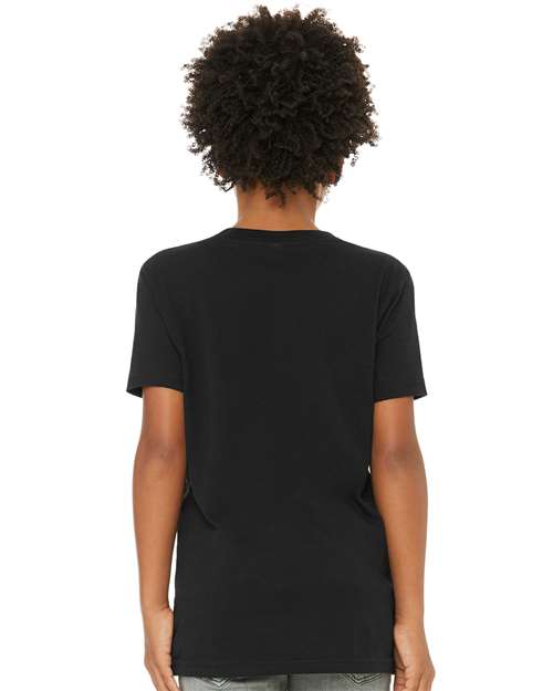 BELLA + CANVAS Youth Jersey Tee - 3001Y Black