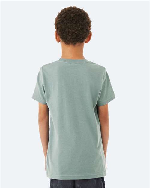 BELLA + CANVAS Youth Jersey Tee - 3001Y Dusty Blue