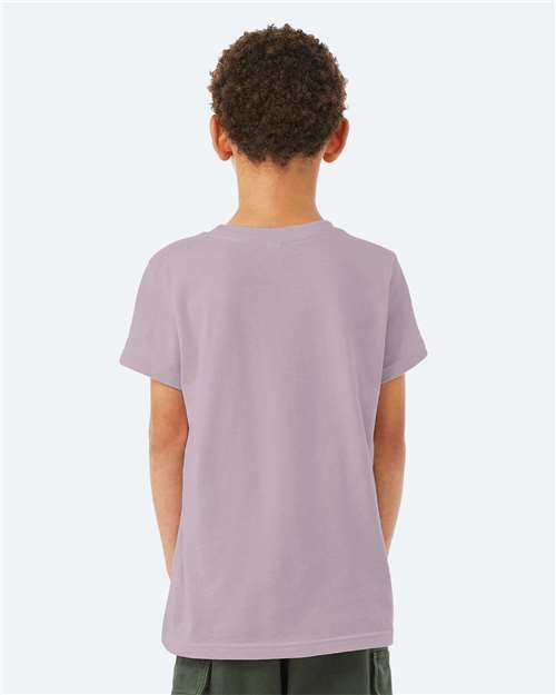 BELLA + CANVAS Youth Jersey Tee - 3001Y Light Violet
