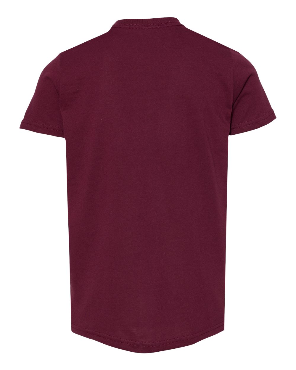 BELLA + CANVAS Youth Jersey Tee - 3001Y Maroon