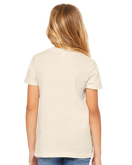 BELLA + CANVAS Youth Jersey Tee - 3001Y Natural