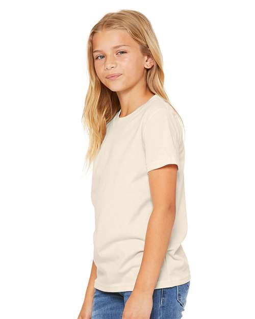 BELLA + CANVAS Youth Jersey Tee - 3001Y Natural