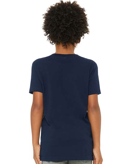BELLA + CANVAS Youth Jersey Tee - 3001Y Navy