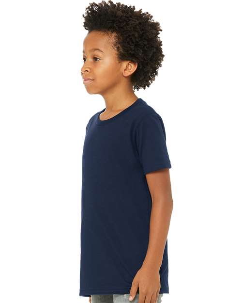 BELLA + CANVAS Youth Jersey Tee - 3001Y Navy