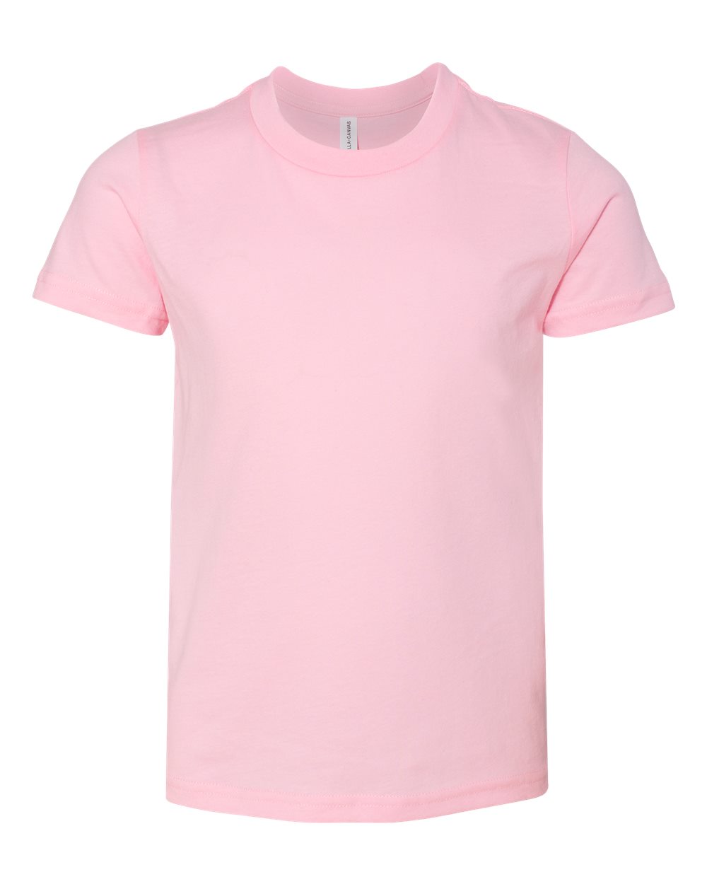 BELLA + CANVAS Youth Jersey Tee - 3001Y Pink