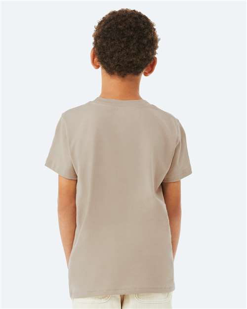 BELLA + CANVAS Youth Jersey Tee - 3001Y Tan