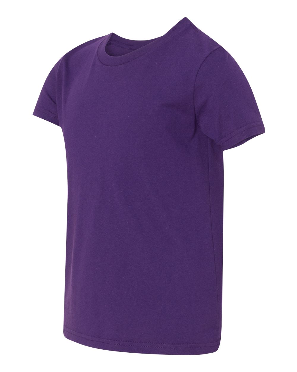 BELLA + CANVAS Youth Jersey Tee - 3001Y Team Purple