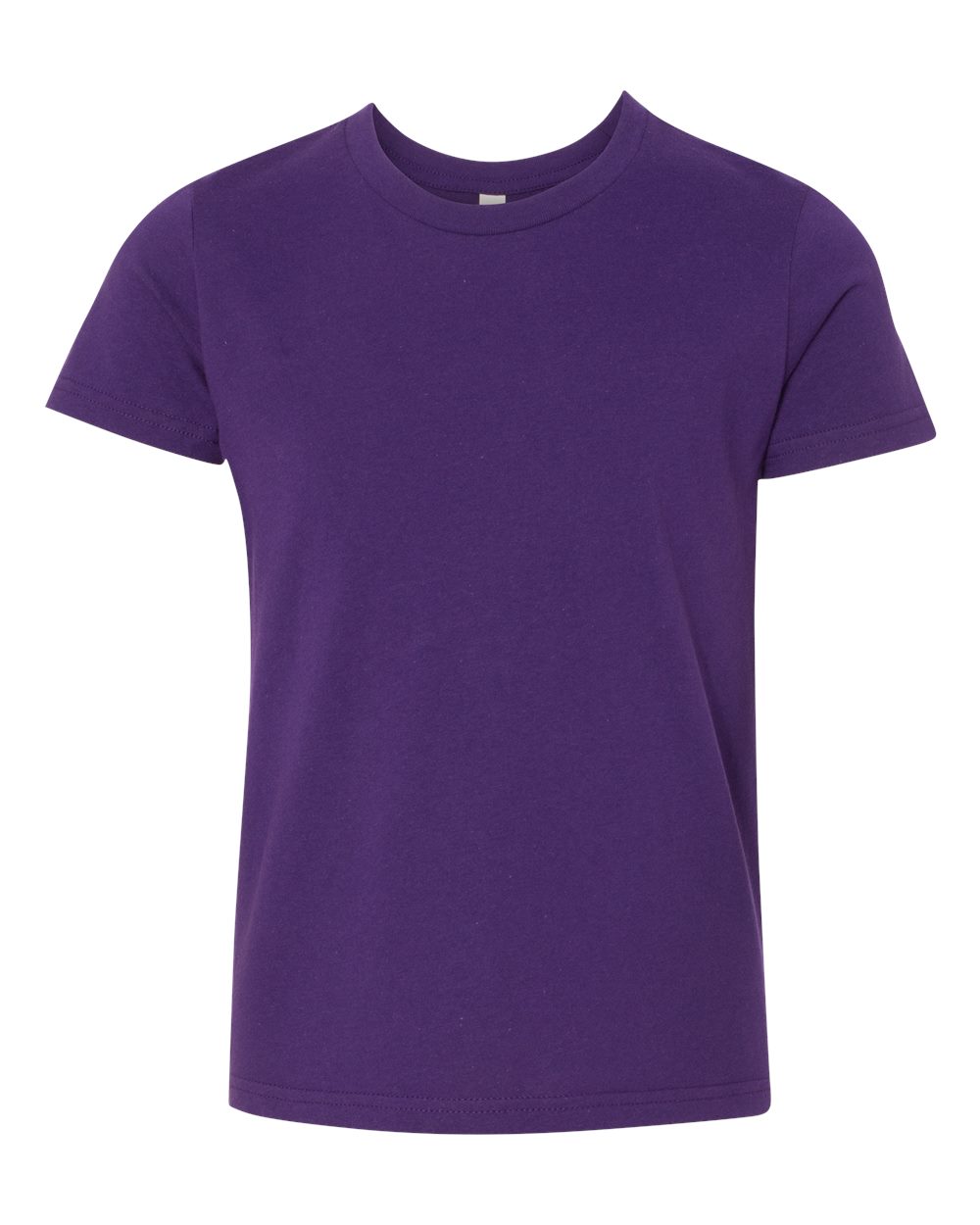 BELLA + CANVAS Youth Jersey Tee - 3001Y Team Purple