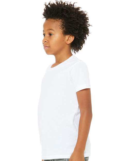 BELLA + CANVAS Youth Jersey Tee - 3001Y White