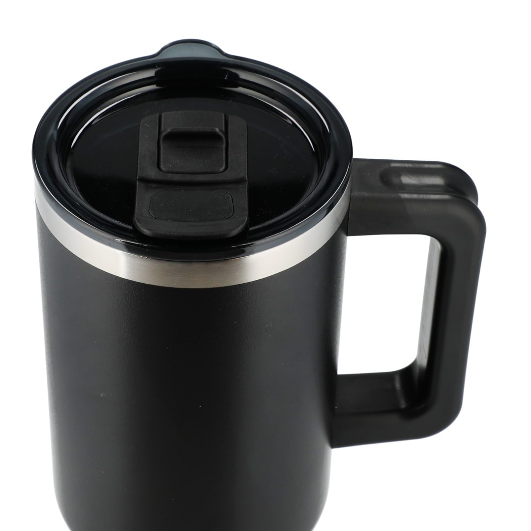 Pinnacle Recycled Travel Tumbler with Straw 40oz - 1603-15 Black