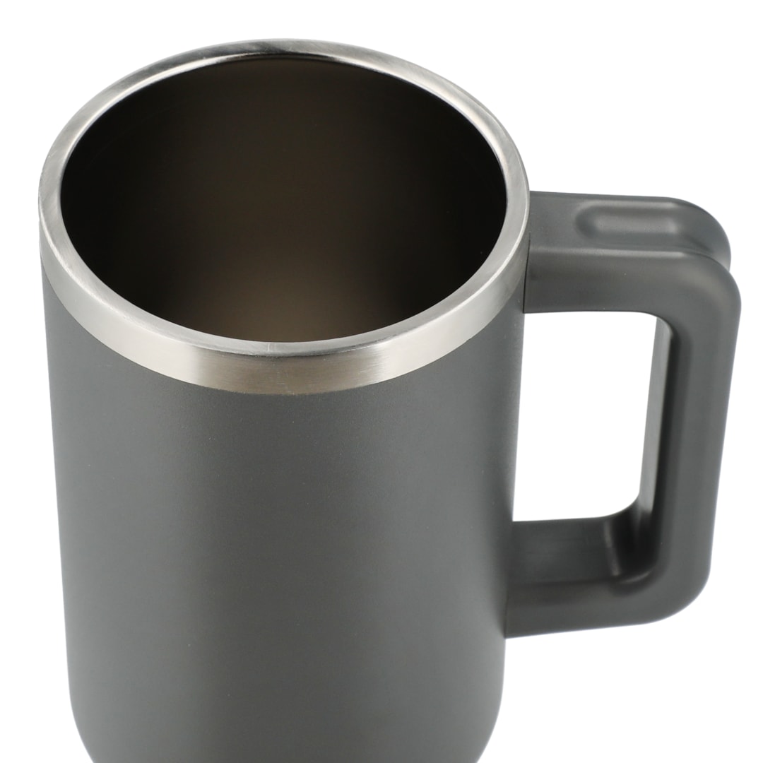 Pinnacle Recycled Travel Tumbler with Straw 40oz - 1603-15 Gray