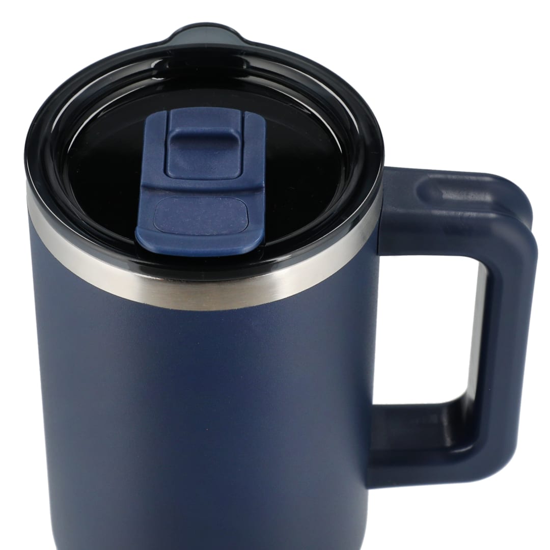 Pinnacle Recycled Travel Tumbler with Straw 40oz - 1603-15 Blue