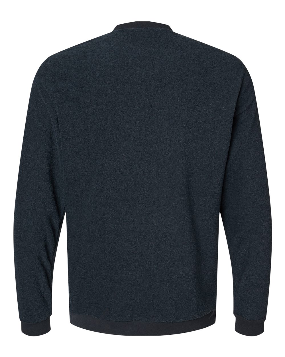 Adidas Men's Terry Loop Crewneck Sweatshirt - A586 Black
