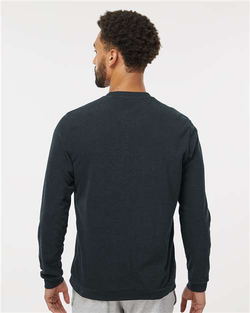 Adidas Men's Terry Loop Crewneck Sweatshirt - A586 Black