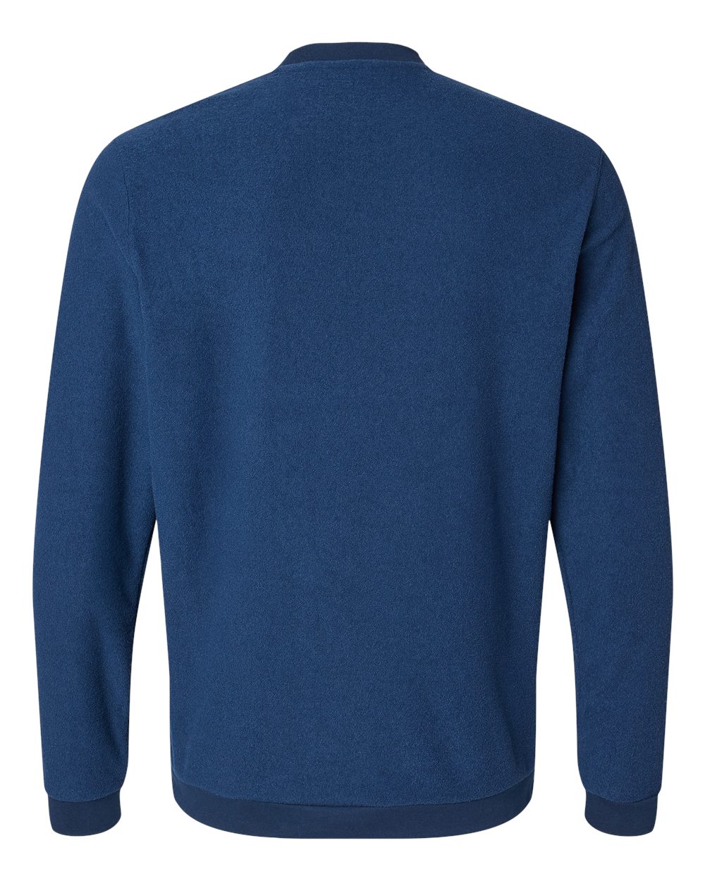 Adidas Men's Terry Loop Crewneck Sweatshirt - A586 Collegiate Navy
