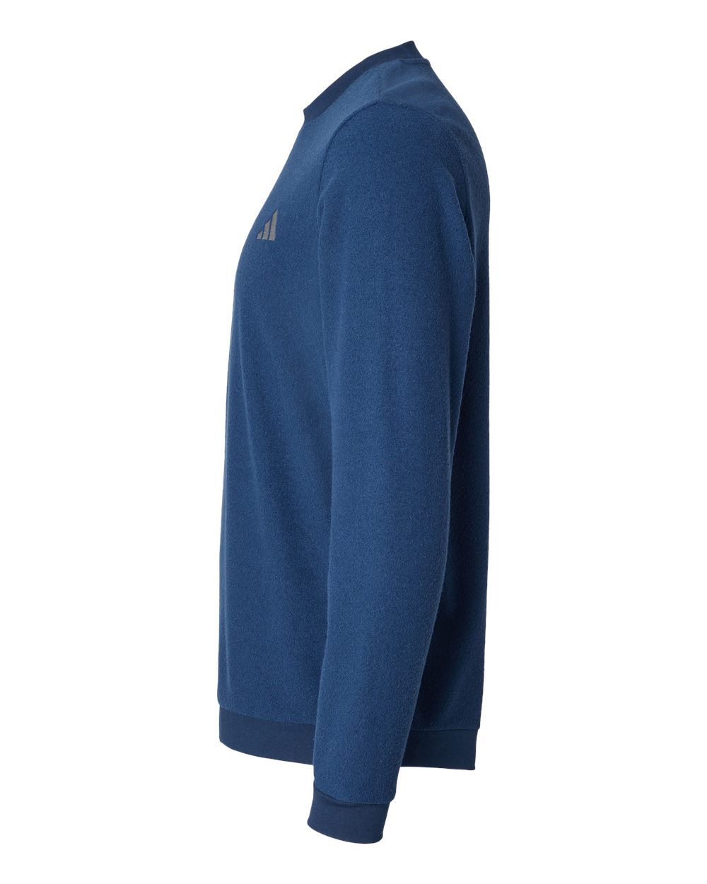Adidas Men's Terry Loop Crewneck Sweatshirt - A586 Collegiate Navy