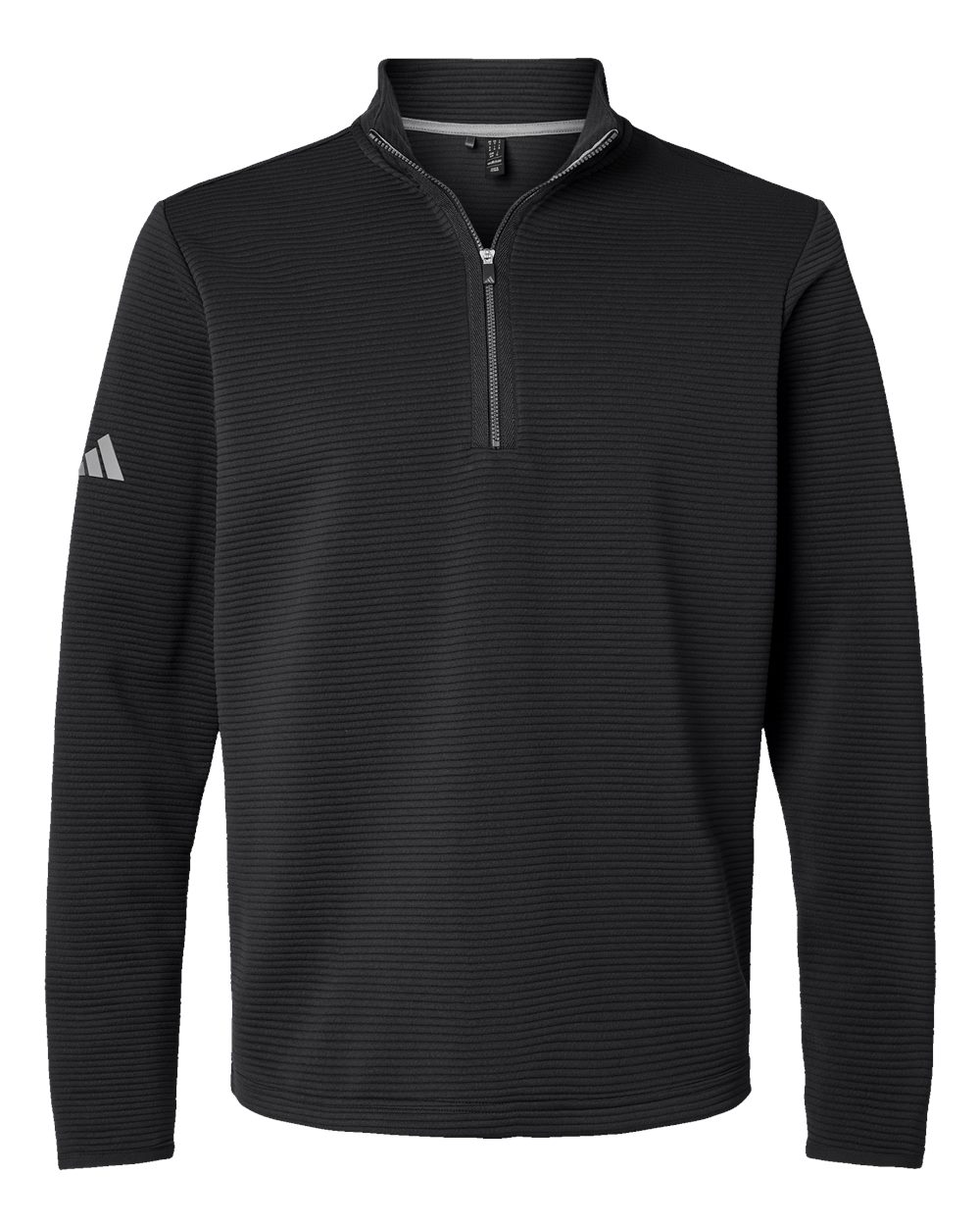 Adidas Men's Spacer Quarter-Zip Pullover - A588 Black