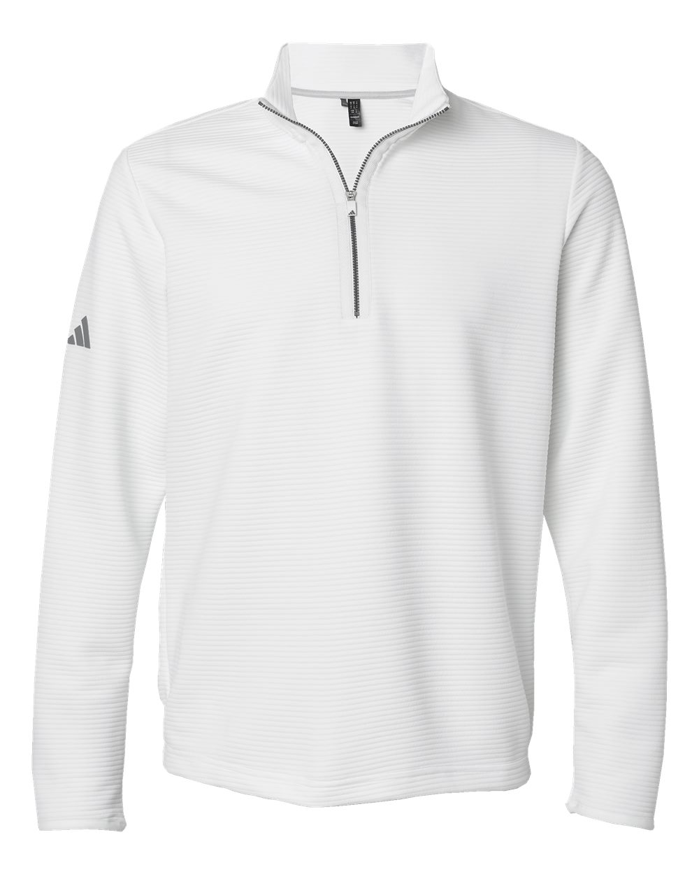 Adidas Men's Spacer Quarter-Zip Pullover - A588 Core White