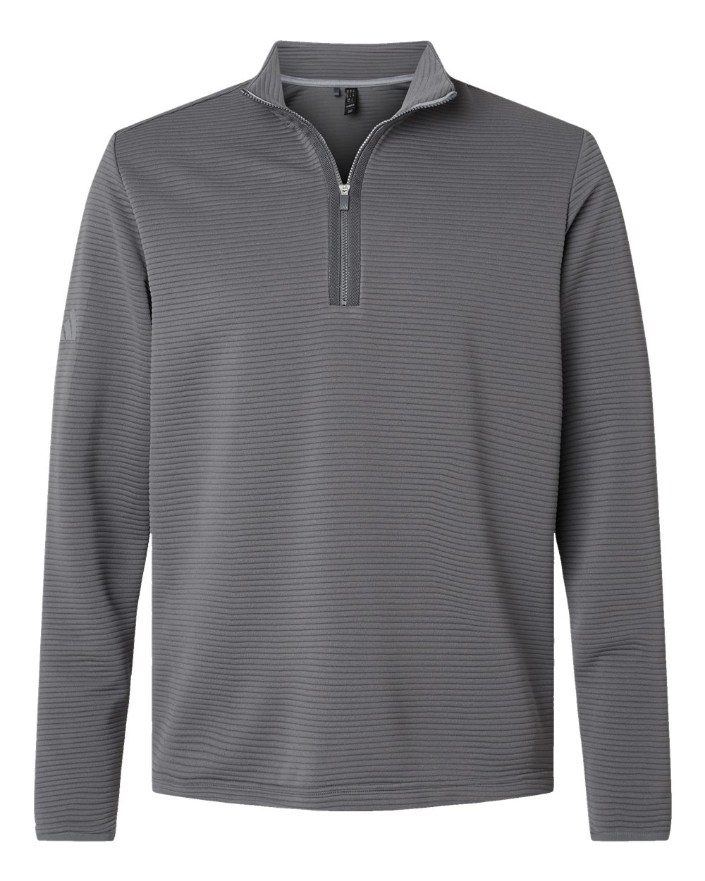 Adidas Men's Spacer Quarter-Zip Pullover - A588 Grey Five