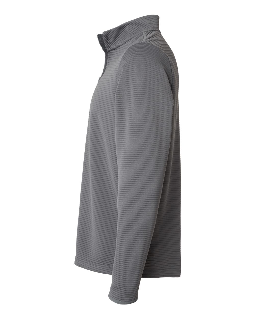 Adidas Men's Spacer Quarter-Zip Pullover - A588 Grey Five